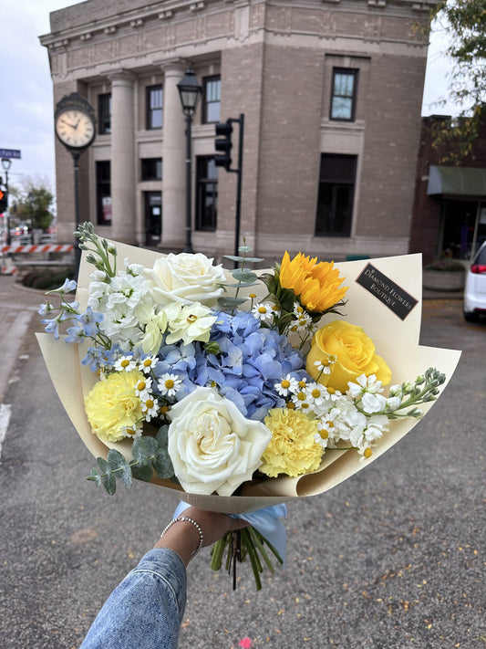 Bright small bouquet